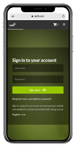 Nettl of Plymouth account iPhone