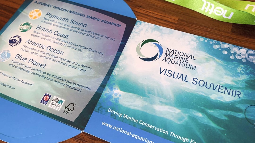 National Marine-Aquarium CD Holder Design