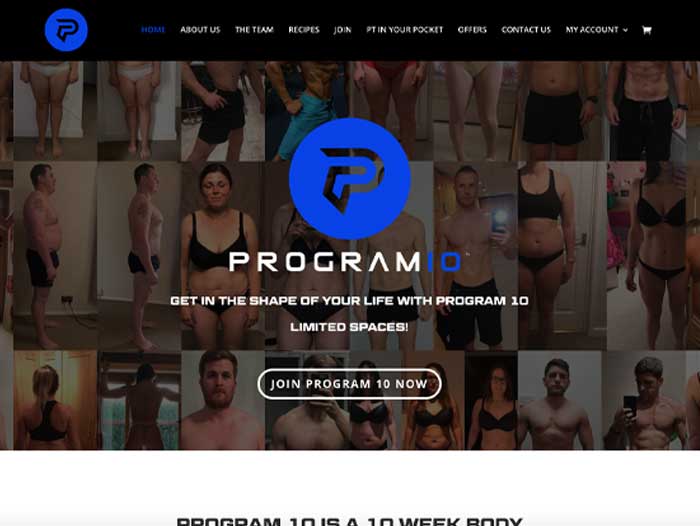 Program 10 Website Design